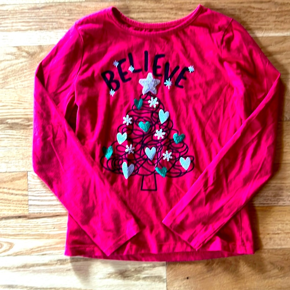 Girls Christmas Shirt